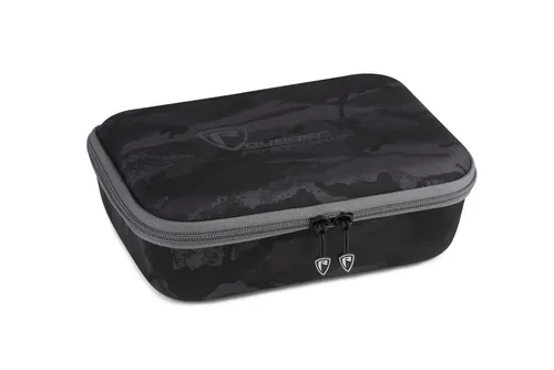 Fox Rage Camo Voyager Hard Spinnerbait Wallet - Ködertasche für Hechtfischer, robustes Design und praktische Aufbewahrung für Ihre Angelköder, Maße: 8,5x26x20 cm