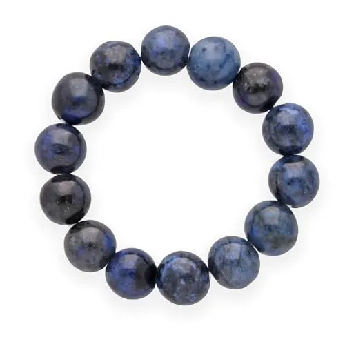 Lebensquelle Plus Mini Kugel Ring | 4mm | Hochwertiger Edelsteinring (Dumortiriet, 55-57)