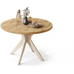 designimpex Esstisch Renzo ausziehbar 110 bis 180 cm