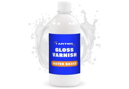 Artists Klarlack 7 Artists Acryllack Matt/Glänzend – 120–1000 ml, Wasserbasiert, 120 - 1000 ml 7