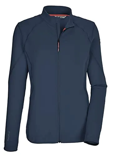 Killtec Strickjacke KOS 6 WMN FLX JCKT blau 44 - Sportliche Strickjacke in Dunkelblau, ideal für aktive Frauen. Bequemes Material aus 95% Polyester und 5% Elasthan sorgt für optimale Bewegungsfreiheit.