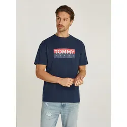 TOMMY JEANS Shirt in Dunkelblau - S