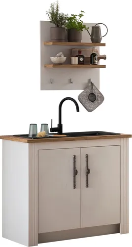 KOCHSTATION Küche KS-Westminster, 96 cm Breite, ohne E-Geräte