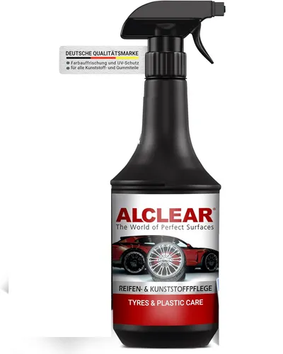 ALCLEAR Reifenglanz Reifen- und Kunststoffpflege 1 Liter Auto Reifenpflege