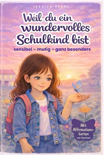 Weil du ein wundervolles Schulkind bist – hochsensibel, mutig, ganz du: Einfühlsame Geschichten & Affirmationen für Mädchen ab 6 Jahren / Ein ... Geschenk zur Einschulung & im 1. Schuljahr