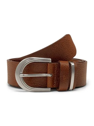 TOM TAILOR Ledergürtel Sandra 90 cm - braun - Hochwertiger Ledergürtel von TOM TAILOR in dunkelbraun. Ideal für jeden Anlass, mit klassischer Dornschließe und zeitlosem Design. Perfekte Ergänzung für Ihre Garderobe.