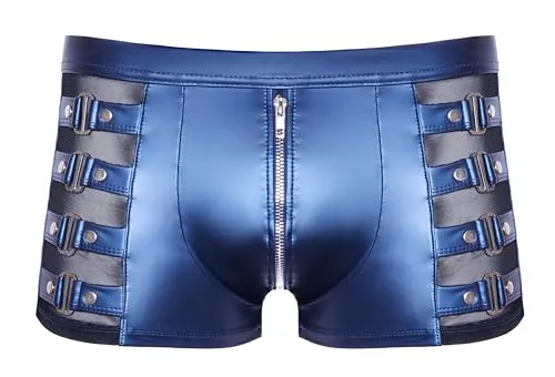 Nek Herren Pants, Metallicblau/Schwarz, L von NEK