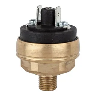 Riegler Druckschalter, Niederdruck, MS, M10x1, 0,2 - 1,5 bar, Öffner