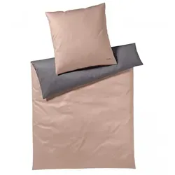 Joop! Bettwäsche Micro Pattern 4040-18 Caramel - 135x200cm + 80x80cm - Bettwäsche aus hochwertigem Comfort-Satin, langlebig und farbintensiv. Ideal für einen exklusiven Schlafkomfort und ein stilvolles Schlafzimmer.