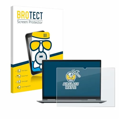 BROTECT Entspiegelungs Schutzglas für Lenovo ThinkPad X1 Yoga (6. Gen.) - Displayschutz für tragbare Computer, extrem kratzfest (9H) und entspiegelnd für besten Sichtkomfort ohne störende Reflexionen.