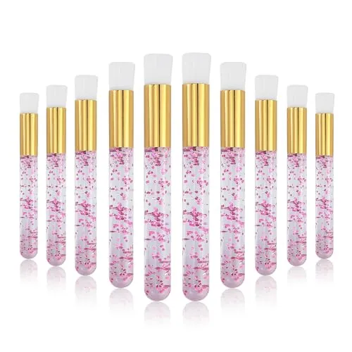 Stück Wimpernshampoo Pinsel Mitesser Entfernung Bürste Wimpernverlängerung Reinigungsbürste Nasenporen Tiefenreinigung Bürste Abziehen Wimpern Pinsel für die Gesichtsreinigung Kosmetik-Werkzeug 22
