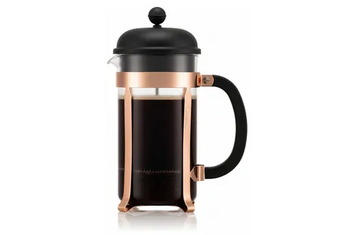 Bodum Kaffeebereiter 1L - Eleganter Kaffeebereiter aus hitzebeständigem Glas, ideal für aromatischen Kaffee. Perfekt für den täglichen Genuss und einfach in der Handhabung.