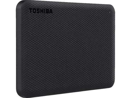 TOSHIBA Canvio Advance 1 TB externe HDD-Festplatte schwarz - Kompakte Backup-Lösung, 5 Gbit/s Übertragungsrate und Sicherheitssoftware für zuverlässige Datensicherung
