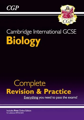 Produktbild Cambridge International GCSE Biology Complete Revision & Practice (CGP Cambridge IGCSE)
