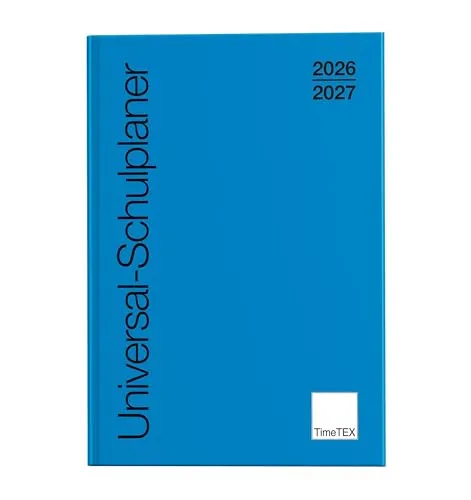 Universal-Schulplaner A5-Plus 2025/2026 - Praktischer Schulplaner im A5-Format mit 198 Seiten für eine optimale Organisation im Schuljahr 2025/2026. Ideal für Schüler und Lehrer!