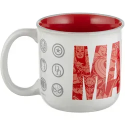 Marvel Kaffeebecher Marvel, Keramik, 415 ml, 13x10x10 cm, Kaffee & Tee, Tassen, Kaffeebecher