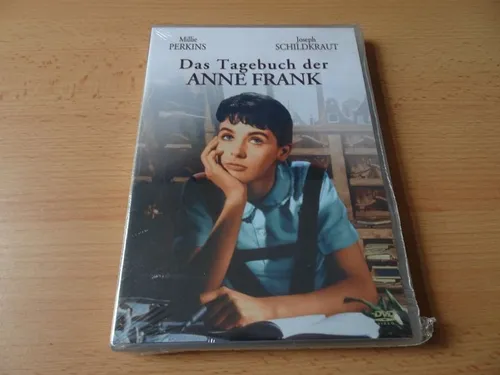 Das Tagebuch der Anne Frank DVD - NEU OVP - Biographie & Drama über Anne Franks bewegendes Leben, mit Millie Perkins in der Hauptrolle, ideal für Geschichtsinteressierte und Filmfans.