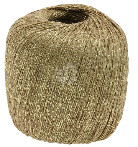 Wolle Kreativ! Lana Grossa - Brillino - Fb. 4 camel/gold 25 g