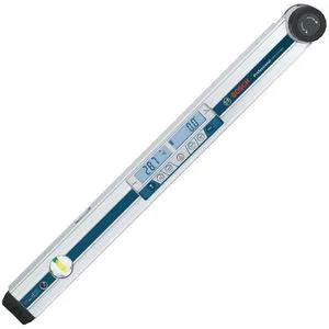 Bosch Professional GAM 270 MFL - Digitaler Winkel- und Neigungsmesser, laserpräzise bis 270°, robust mit IP54 Schutz gegen Staub und Spritzwasser