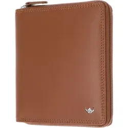 Golden Head Geldbörse RV-Kombischeintasche 3302 mit RFID-Blocker - Elegante Geldbörse aus echtem Rindsleder mit durchdachtem Design: 8 Kreditkartenfächer, 2 Geldscheinfächer und RFID-Schutz für sichere Aufbewahrung. Maße: 11x12,5x2 cm. Ideal für den täglichen Einsatz.