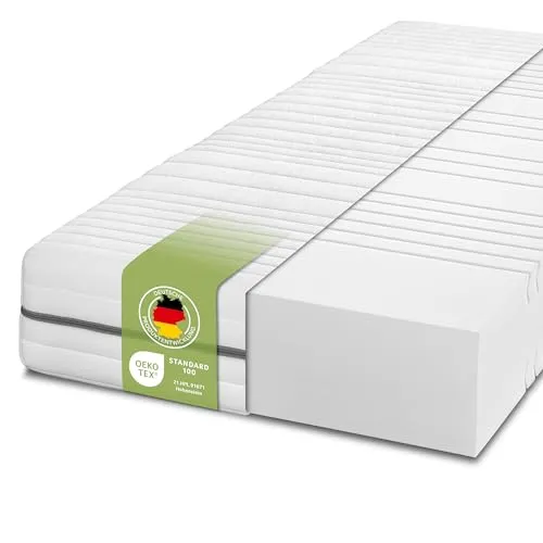 DREAMSTAR Kaltschaummatratze Vital Silber XXL 24 cm hoch