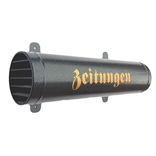 Briefkästen Schwarz von Naturholz-Schreinermeister