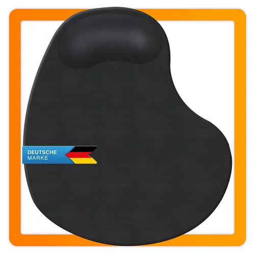 Mauspad Mousepad Ergonomisch Handgelenkauflage Gel Gaming PC Laptop Maus Schwarz