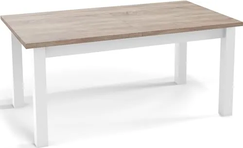WFL Group Esstisch Sonoma Eiche, ausziehbar 160-240 cm - Esstisch aus Holzwerkstoff mit modernem Design, ausziehbar von 160 cm auf 240 cm – perfekt für Dinnerpartys und Familientreffen. Hochwertig und nachhaltig in der EU produziert.