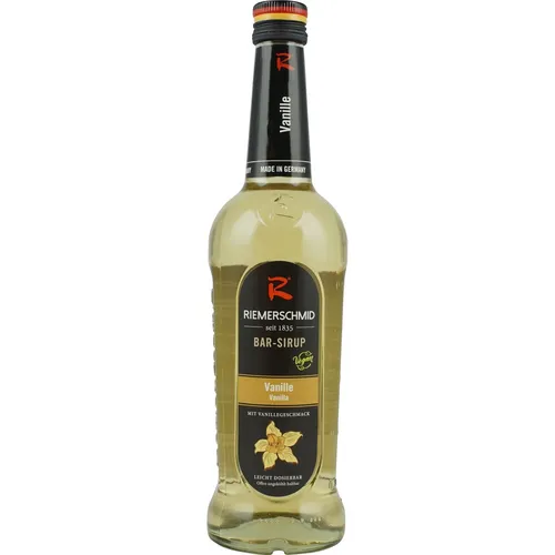 Riemerschmid Vanilla (Vanille) Bar Sirup 0,7 Liter von Riemerschmid