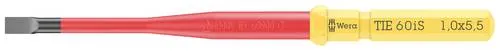 Wera Kraftform Kompakt VDE 60 iS 1,0 x 5,5 x 157mm TIE Elektriker Schlitz Wechselklinge 5.5mm