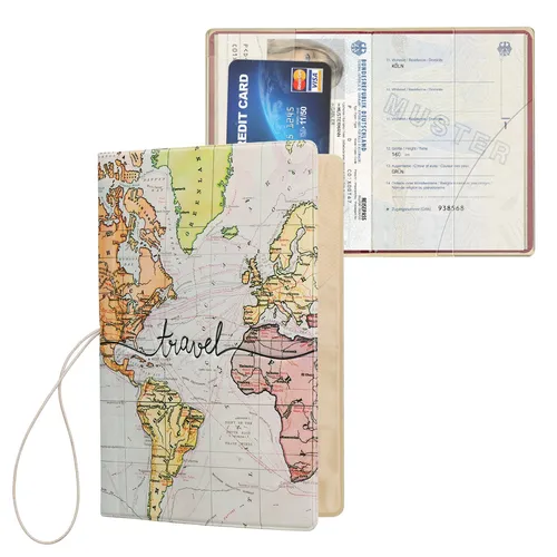 Reisepass Schutzhülle Hülle Reisepasshülle Passhülle Ausweis Etui Kunststoff