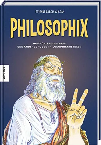 Philosophix: Das Höhlengleichnis - Graphic Novel für Philosophie-Liebhaber - Philosophie Graphic Novel, die komplexe Ideen wie das Höhlengleichnis anschaulich vermittelt und zum Nachdenken anregt.