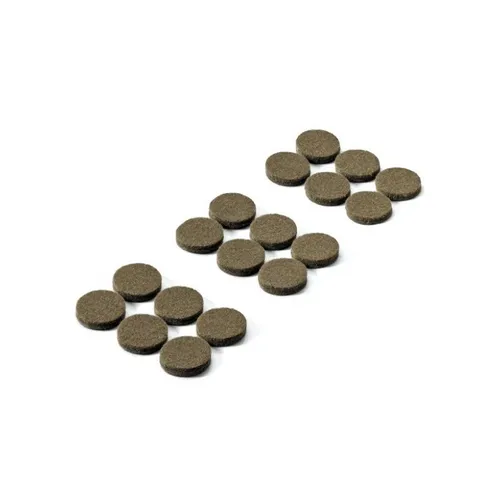 Hettich Filzgleiter selbstklebend Ø 22 x 4,5mm, braun, 18 Stück (0,16 EUR/Stück)