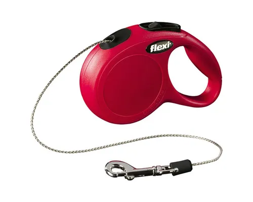 flexi Rollleine New Classic Cat Seil rot