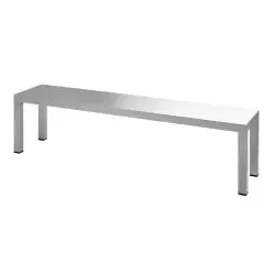 Produktbild Gastro-Inox Edelstahl Aufsatzbord, Tiefe 300 mm 303.304 , Maße: (L x T x H) 1300 x 300 x 350 mm