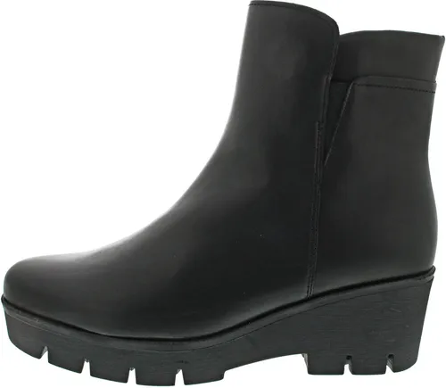 Gabor Klassische Stiefeletten Damen 31373031363931 Schwarz 39 EU - Wanderschuhe von Gabor, aus hochwertigem Glattleder, mit praktischem Reißverschluss und weichem Fleecefutter für optimalen Komfort. Ideal für stilvolle Outfits und lange Spaziergänge.