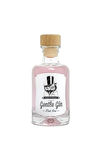 Gentle Gin Pink One 100ml (40% Vol.) – Floral mit Hibiskus & Rosa Pfeffer, ideal für Gin & Tonic oder als Geschenk (100ml)
