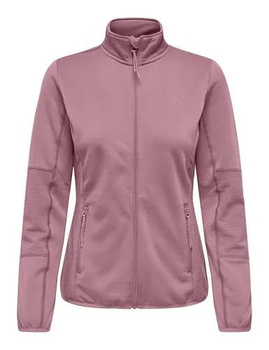 Only Play Jetta Fleece Jacke Damen in pink von ONLY