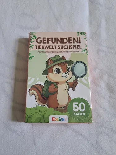 Edubini GEFUNDEN! Outdoor Suchspiel für Kinder ab 4 Jahren