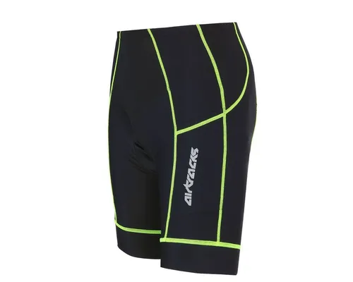 Airtracks Fahrradhose Damen Fahrradhose Kurz Pro (Ergonomische Radhose mit 3D Polster & Quick Dry Funktion) » S M L XL XXL XXXL «