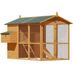 Hühnerstall Kleintierhaus 191x151x148cm