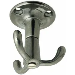 So-tech - 10er Pack - 3-fach Drehhaken Tromso Aluminium Poliert