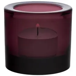 Iittala Kivi Windlicht 60mm Violett in rot von Iittala