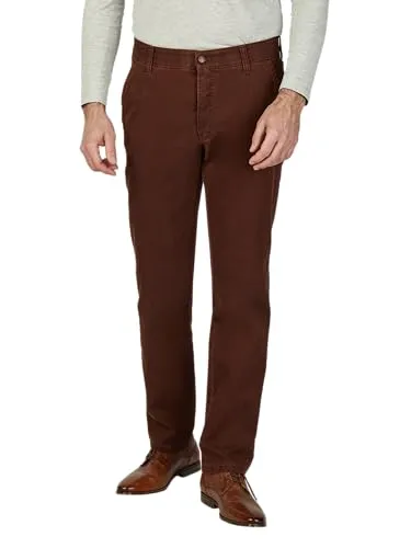 Club of Comfort - Herren Hose Garvey 7218 - Ziegelrot Größe: 54