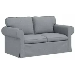 vidaXL Modernes Ecksofa Hellgrau von vidaXL