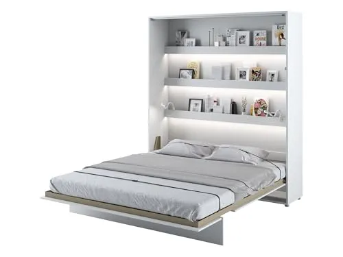 Mirjan24 Wandklappbett Bed Concept, 180x200 cm, Weiß