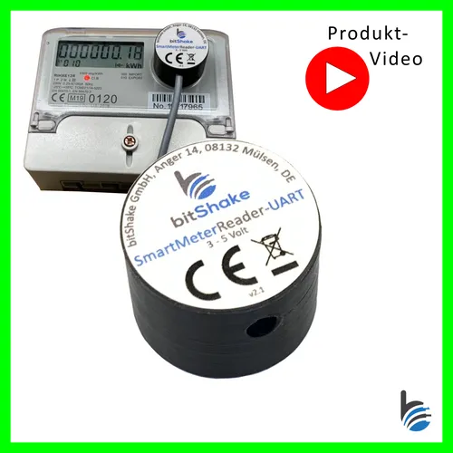 IR Schreib-Lesekopf Volkszähler Smart-Meter - Steckdosen & Zubehör, ideal für die effiziente Datenübertragung von Stromzählern mit Infrarot-Technologie.