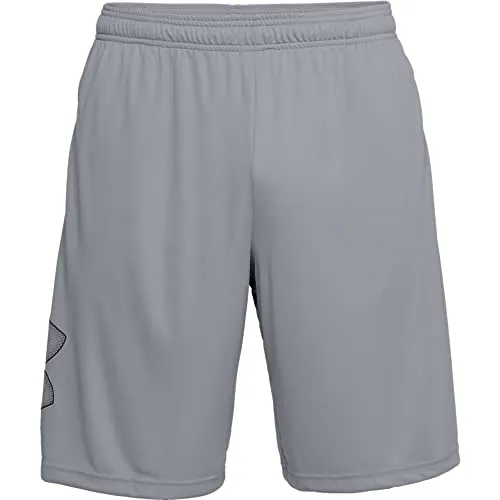 UNDER ARMOUR Herren Shorts TECH GRAPHIC SHORT in silber von Under Armour