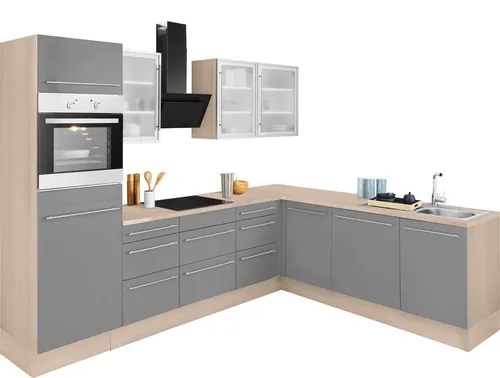 OPTIFIT Winkelküche Bern, Stellbreite 285x225 cm, wahlweise mit E-Geräten