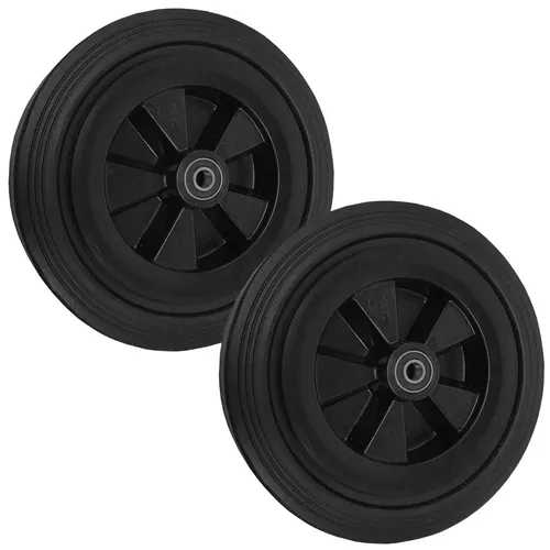 Rasenmäherrad Rad Ø250mm für Handrasenmäher Rasenmäher K250LL  Ersatzrad 2 Stck.